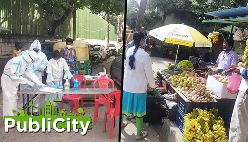 BBMP health department takes up rapid testing at markets due to festivals