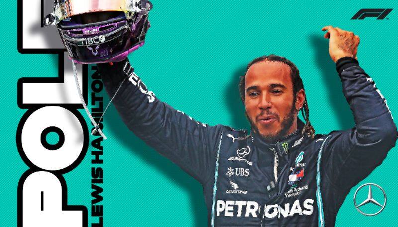 British Grand Prix Lewis Hamilton on pole position