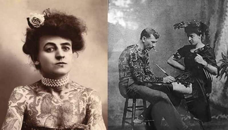 Maud Wagner first known female tattoo artist photos