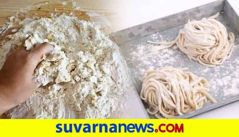 how to make noodles from wheat flour without machine