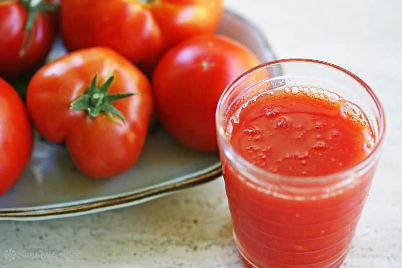 know the health benefits of tomato juice