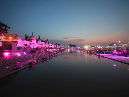 Rams city became delightful, today the foundation of Lord Shri Ram's temple will be laid