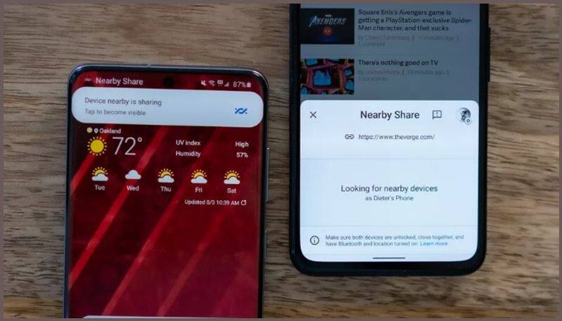 Android Nearby Share file sharing feature is finally launching