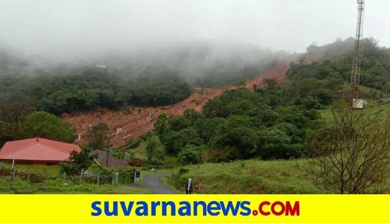 Land Slide due to Heavy Rain in Kodagu snr