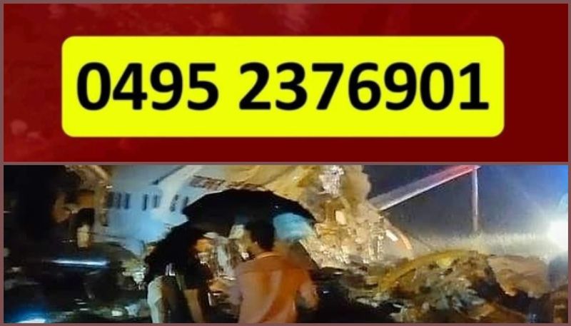 Kerala Plane Splits Hote Line Number