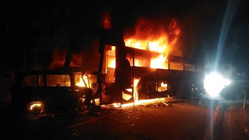 Fire accident in Vijayawda covid centre: Panic situation prevailed