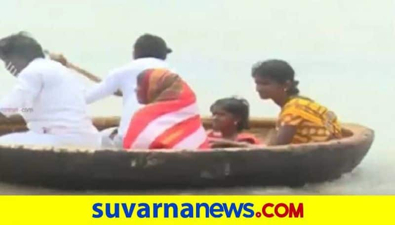 Raichur Villagers Risk Their Lives To Get Essential Goods