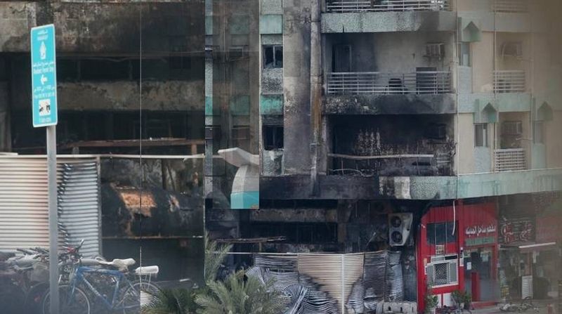 Fire in Abu Dhabi building put out residents evacuated