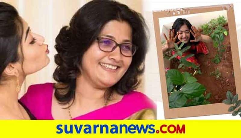 Rashmikas Mother Suman Mandanna Talks about her daughter