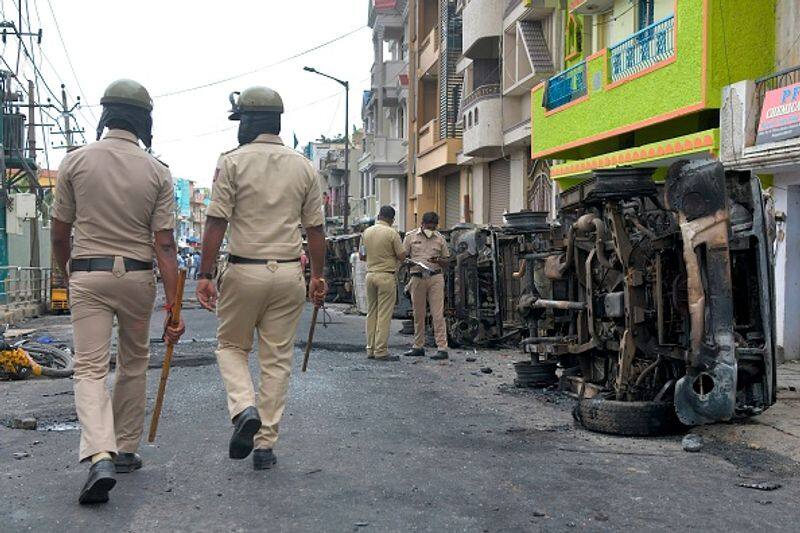 Minister C C Patil Talks Over Bengaluru Riot