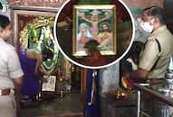 Karnataka Police superintendent Divya Thomas pressures priest to place Christ photo in Anjaneya temple shrine