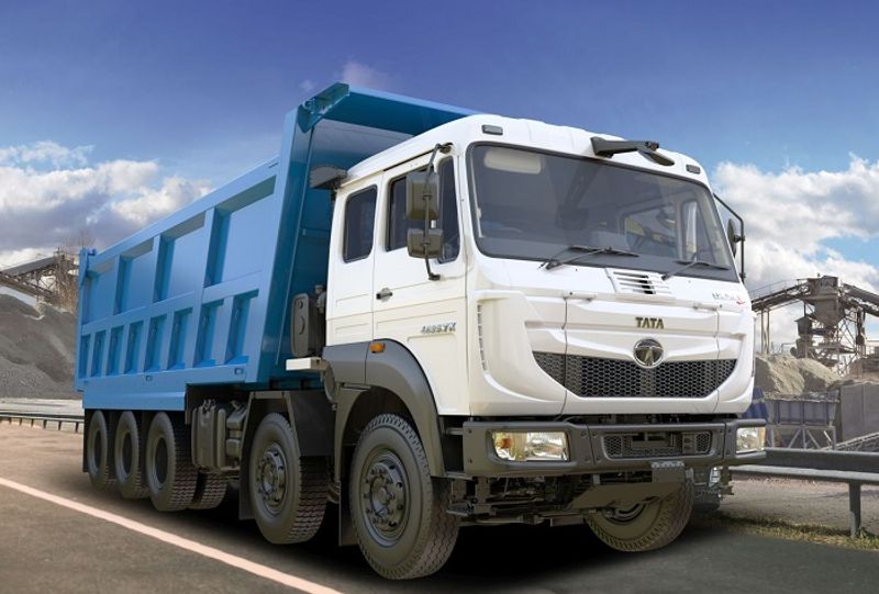 Tata Motors introduces Indias largest tipper truck Signa 4825 TK