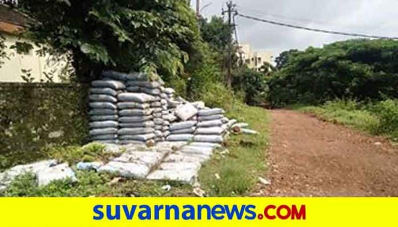 Cement Waste near Manipal Road