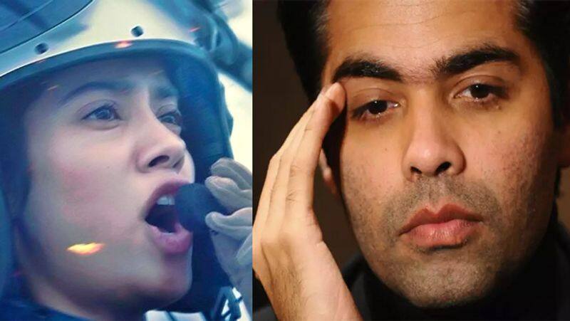 Bollywood Karan johar makes social media appearance after two months