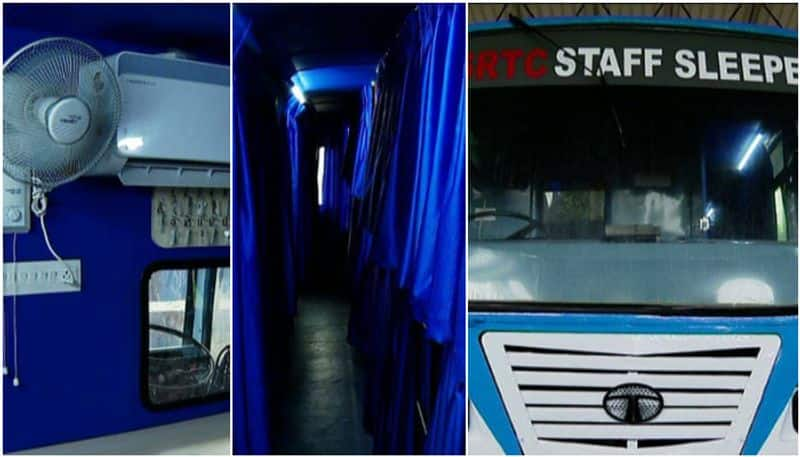 ksrtc ac sleeper bus for employees