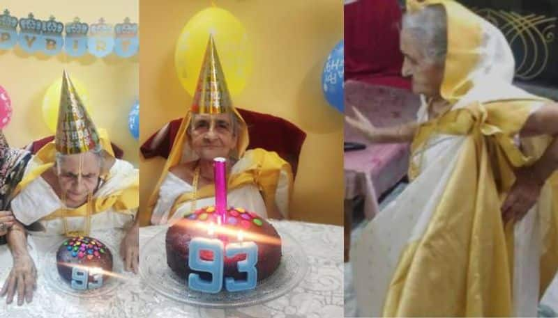 viral video of 93 year old  granny dances at birthday bash