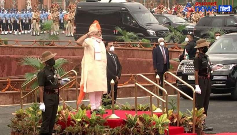 लाल किले की प्राचीर से आज सातवीं बार देश को संबोधित करेंगे पीएम नरेंद्र मोदी