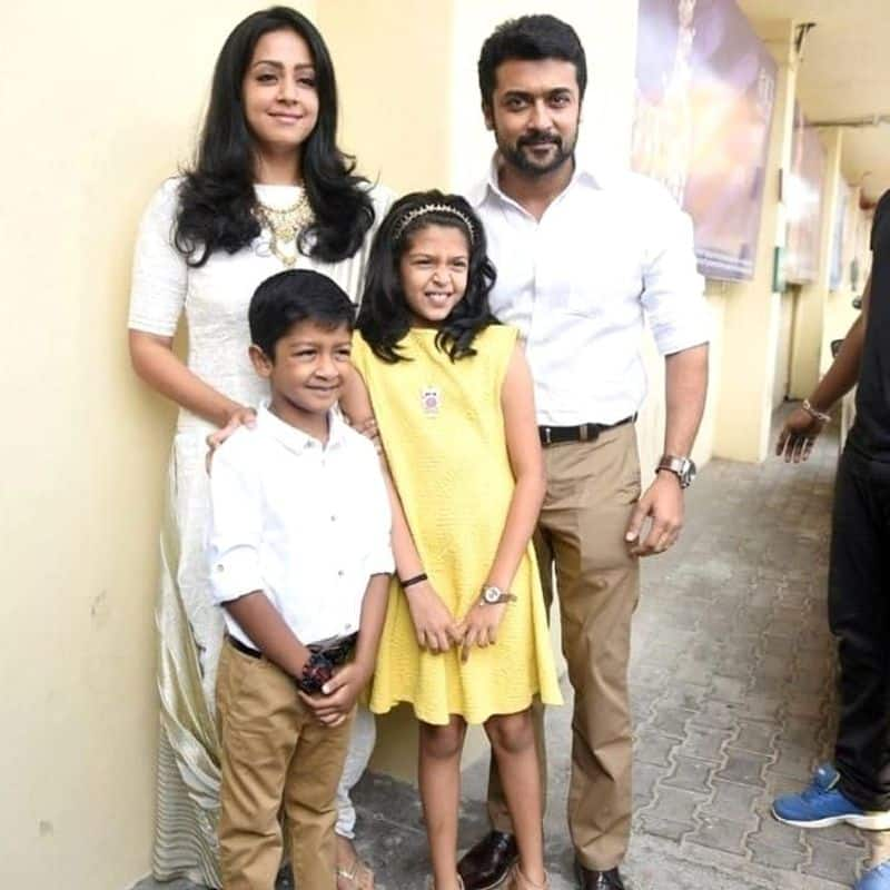 suirya and Jyothika diwali wishes video goes viral in internet