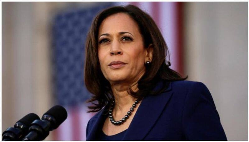 Trumps comments on the corona vaccine are not credible . Kamala Harris beaten up .