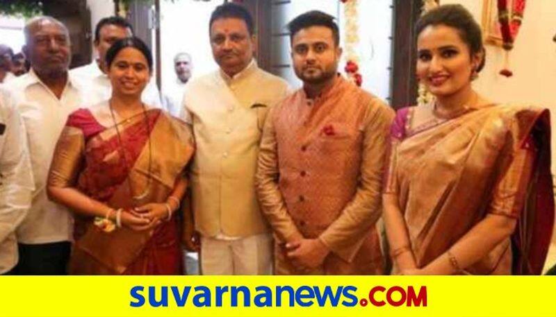 lakshmi hebbalkar son mrunal engaged with congress mla brother daughter