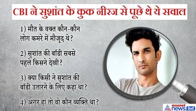 13 जून को कितने बजे सोए थे सुशांत, उस रात क्या-क्या हुआ था...CBI ने कुक नीरज से पूछे ये 20 सवाल