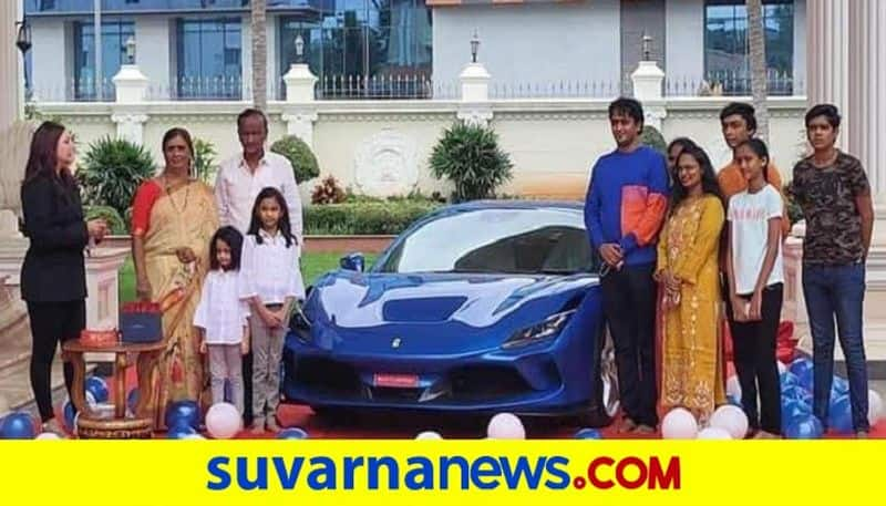 BJP MLC mtb nagaraj purchased expensive ferrari Car