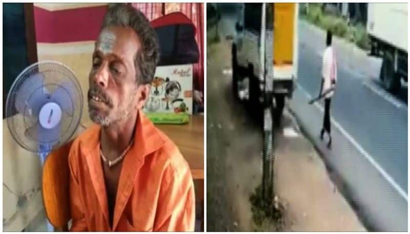 Sreekumar the man who escaped from vehicle accident