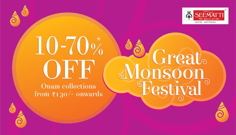 Celebrate Onam with Seematti Great Monsoon Festival