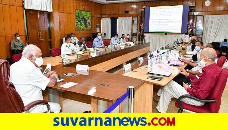 CM BS Yediyurappa Held Meeting with Senior Officials Due to Coronavirus