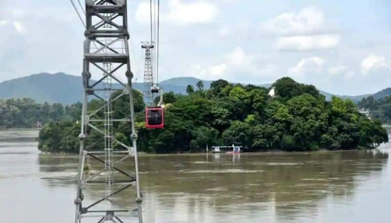 Indias Biggest Ropeway Build at Joida in Uttara Kannada grg