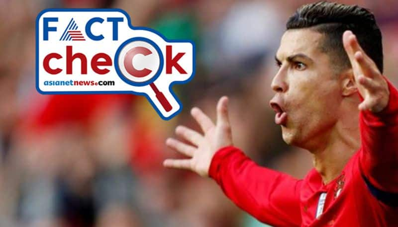 Is it Cristiano Ronaldo offering Facebook users 20000 doller during Covid 19