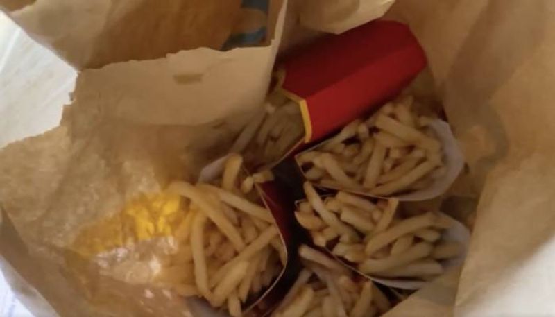 three year old boy ordered french fries