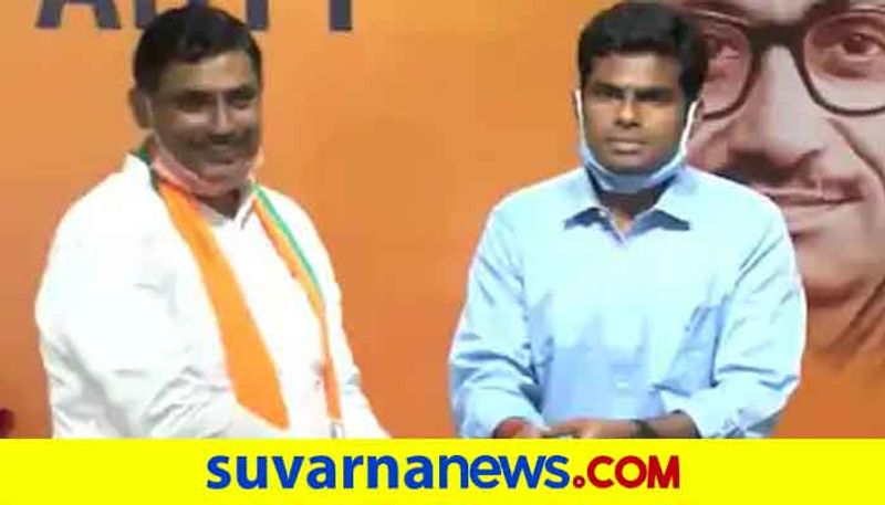 Former Karnataka IPS officer Annamalai appointed as TN BJP vice president