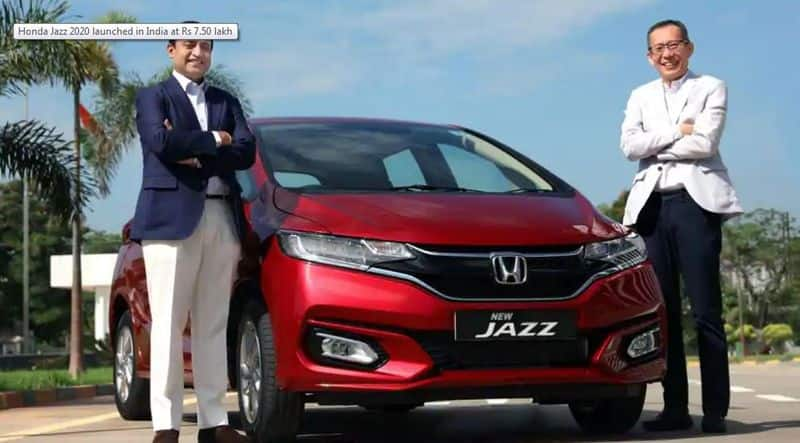 Honda Jazz  New (2020)Premium Hatchback Launched In India: Prices Start At Rs 7.50 Lakh