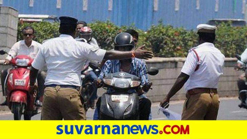 Notice to Home Who Violation Traffic Rules in Koppal grg