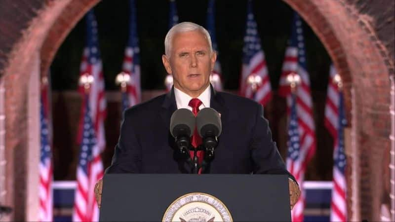 US election 2020 Mike Pence accepts nomination calls Joe Biden a Trojan horse for a radical left-dnm