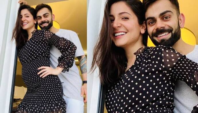 <p>టీమిండియా కెప్టెన్ విరాట్ కోహ్లీ, బాలీవుడ్ బ్యూటీ అనుష్క శర్మలు ఇటీవల అభిమానులకు గుడ్ న్యూస్ చెప్పిన సంగతి తెలిసిందే. ఇప్పటివరకు ఇద్దరుగా ఉన్న మేము.. త్వరలోనే ముగ్గురం కాబోతున్నామంటూ విరుష్క జోడి తమ ఆనందాన్ని పంచుకున్నారు.&nbsp;</p>
