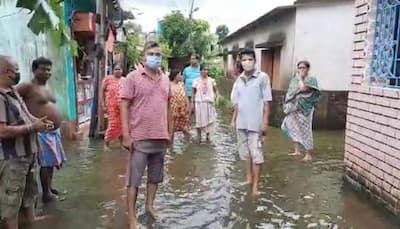 জলমগ্ন দক্ষিণ কলকাতা, নজরদারিতে শুকনো রাস্তায় উড়ল ড্রোন, দেখুন ছবি