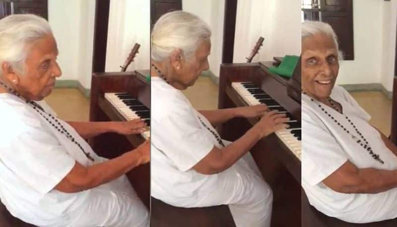 old lady plays piano video goes viral