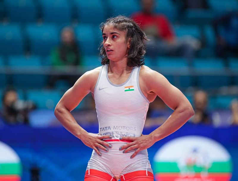 India womens wrestler Vinesh Phogat won her second gold medal in two weeks in Rome ckm