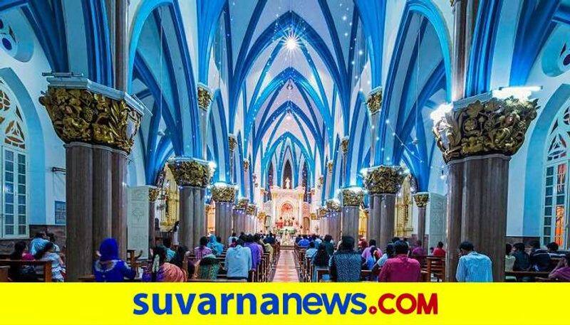 St Marys Basilica Festival Start in Shivajinagara Church in Bengaluru