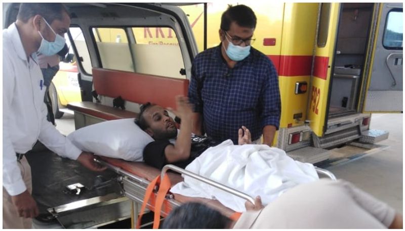 Keralite youth repatriated to home after met with an accident in saudi arabia and covid infection