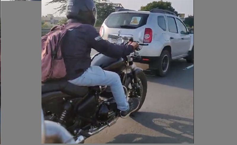 All new royal enfield 650 cc cruiser bike spotted before launch