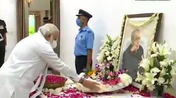 President Ram Nath Kovind and Prime Minister Narendra Modi paid tribute