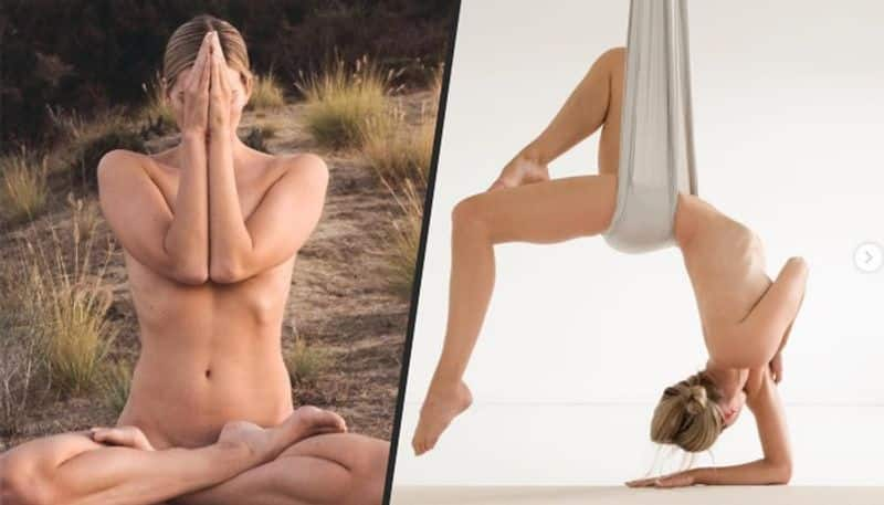 nude yoga girl break the internet with her hot pictures