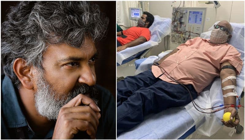 ss rajamouli says he couldnt donate antibody for plasma therapy