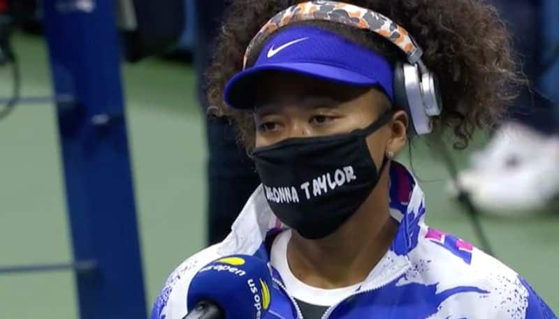 Naomi Osaka wears mask in memory of Breonna Taylor