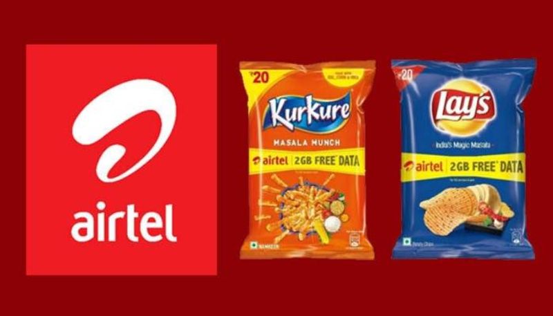 Get Free Airtel Prepaid 4G Data With The Next Pack Of LAYS Chips Kurkure Uncle Chipps And Doritos