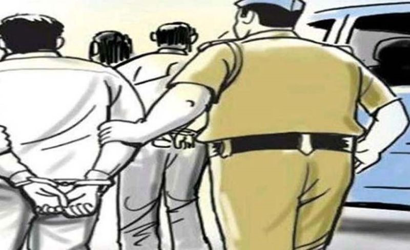 village chief and ten others held for gambling raid happened  after receiving tip in agra 