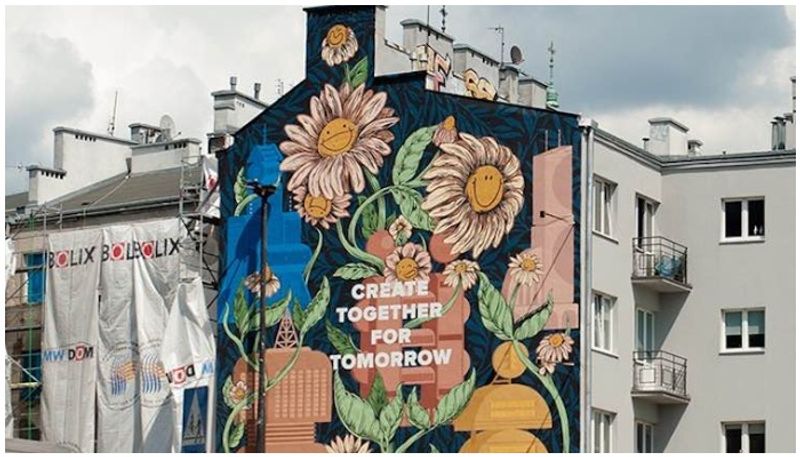 Smog eating murals that act as air purifiers